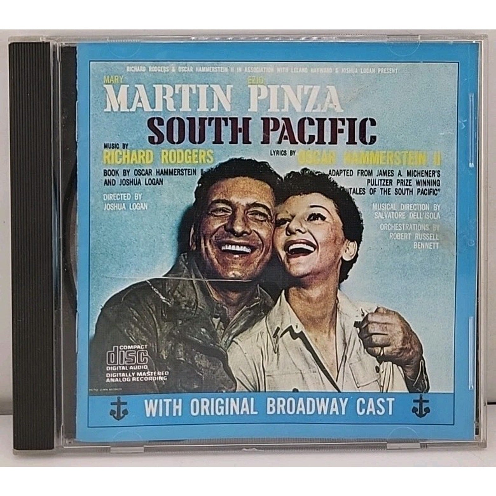 South Pacific - Mary Martin, Ezio Pinza With Original Broadway Cast CD