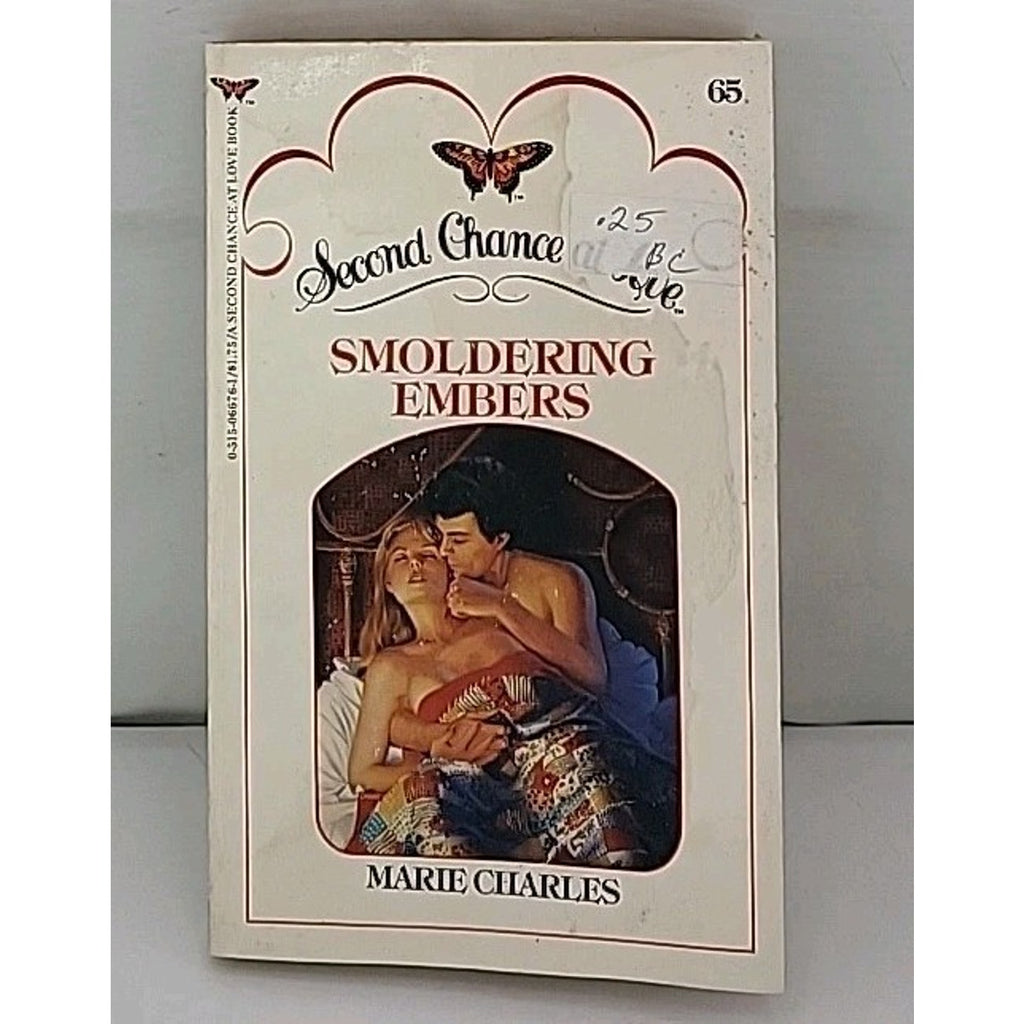 Marie Charles - Smoldering Embers (Second Chance at Love #65) - 1982 - Paperback