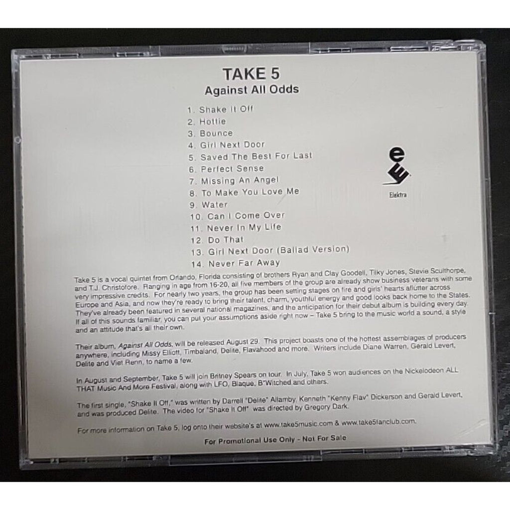Take 5 Against All Odds (CD)