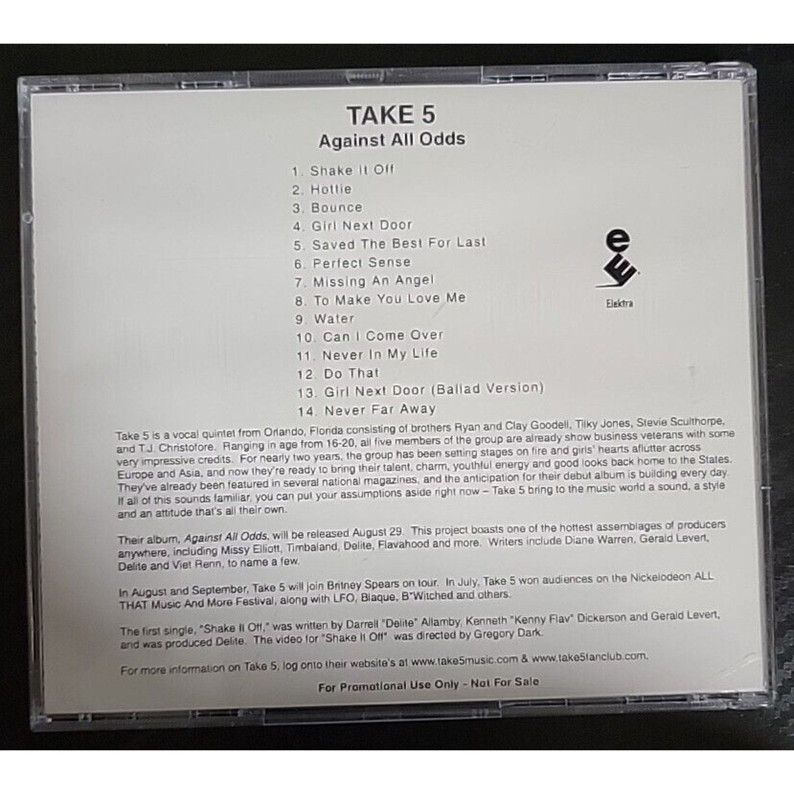 Take 5 Against All Odds (CD)
