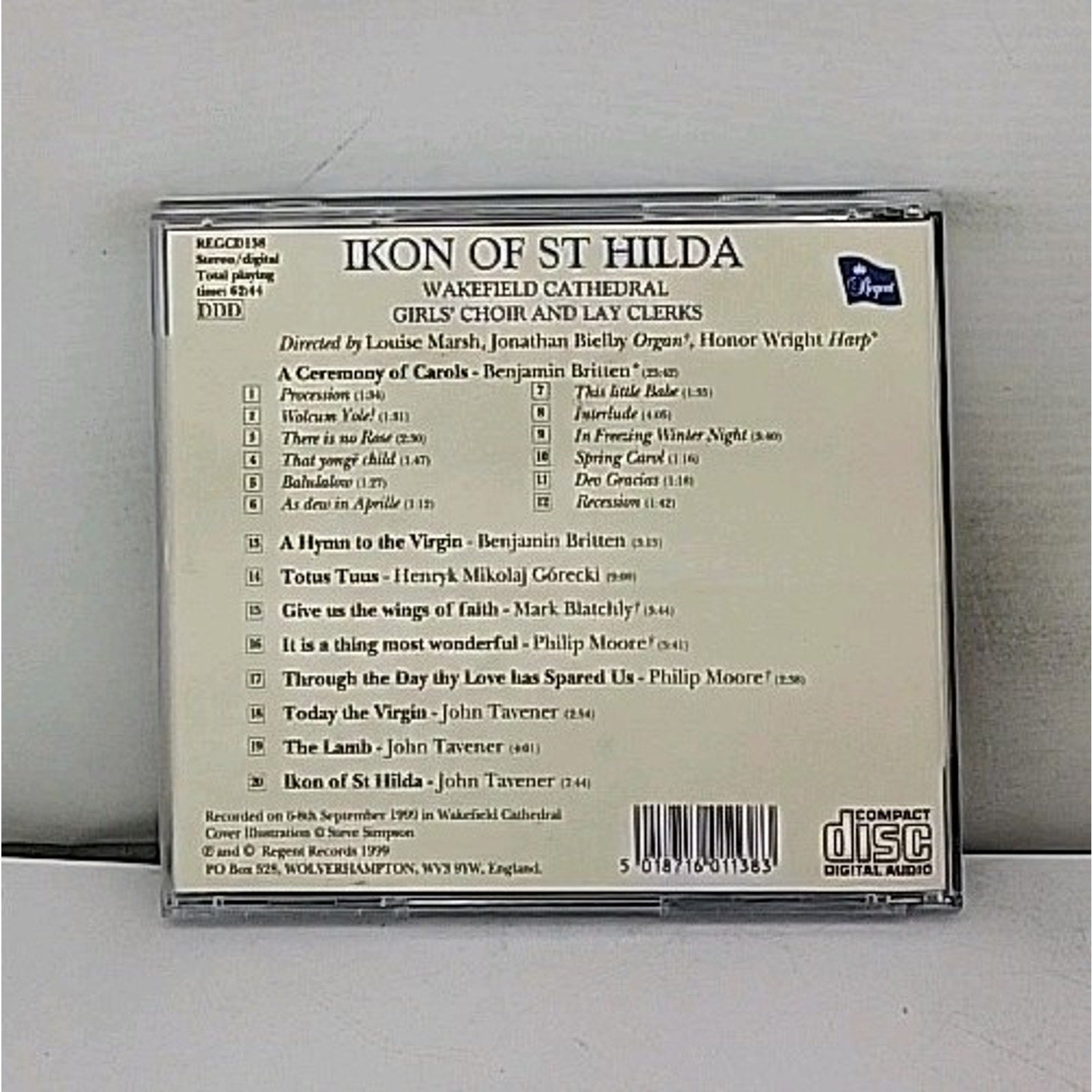 Ikon of St.Hilda by Girl Choristers of Wakefield (CD, 2009)