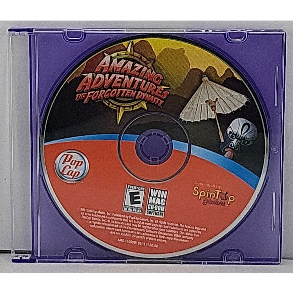Amazing Adventures: The Forgotten Dynasty (Windows/Mac, 2011) *Disc Only*