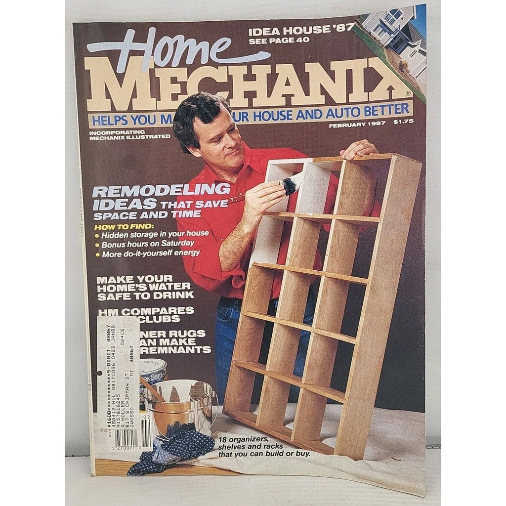 Home Mechanix Magazine - February 1987 - Vol. 83 No. 706