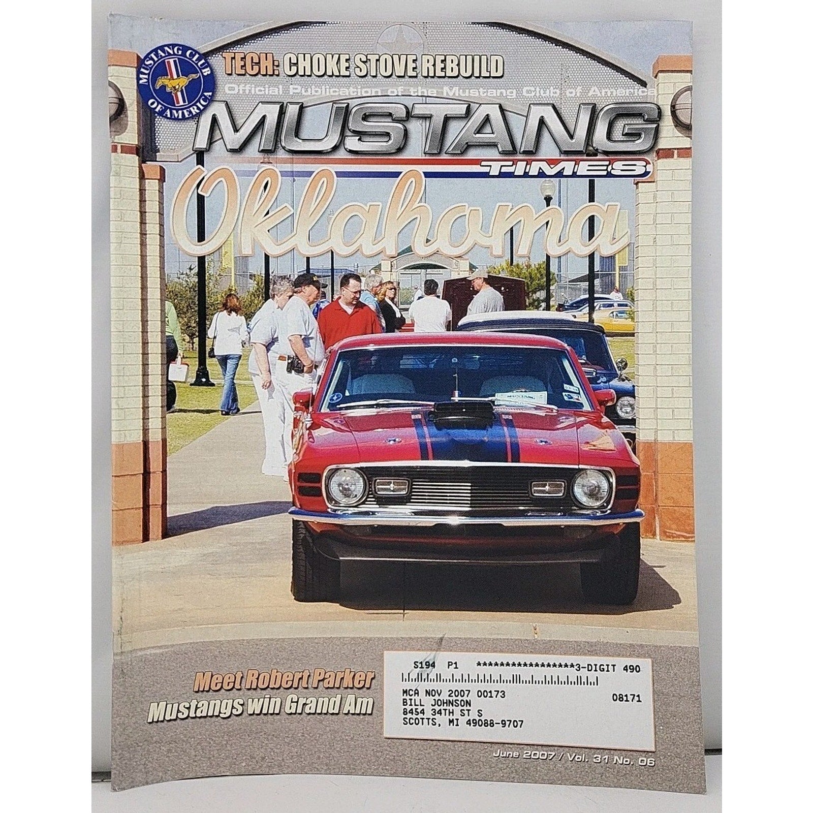 Mustang Times Magazine June 2007 Vol. 31 No. 6