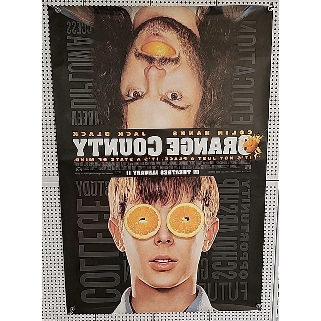 Orange County 27"x40" D/S Original Movie Poster One Sheet Jack Black 2002