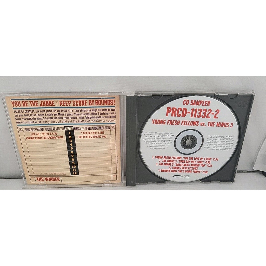 Young Fresh Fellows vs. The Minus Five CD Sampler