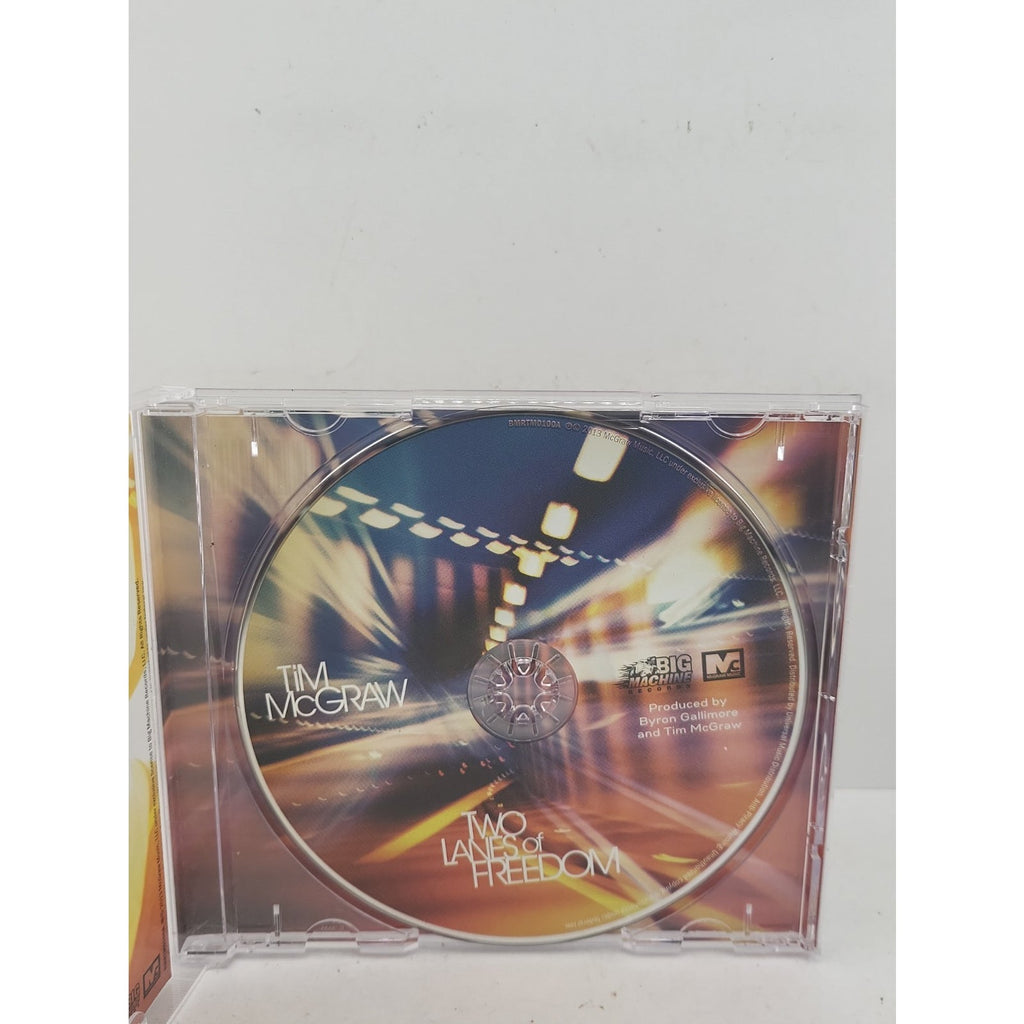 Two Lanes of Freedom by Tim McGraw (CD, 2013)