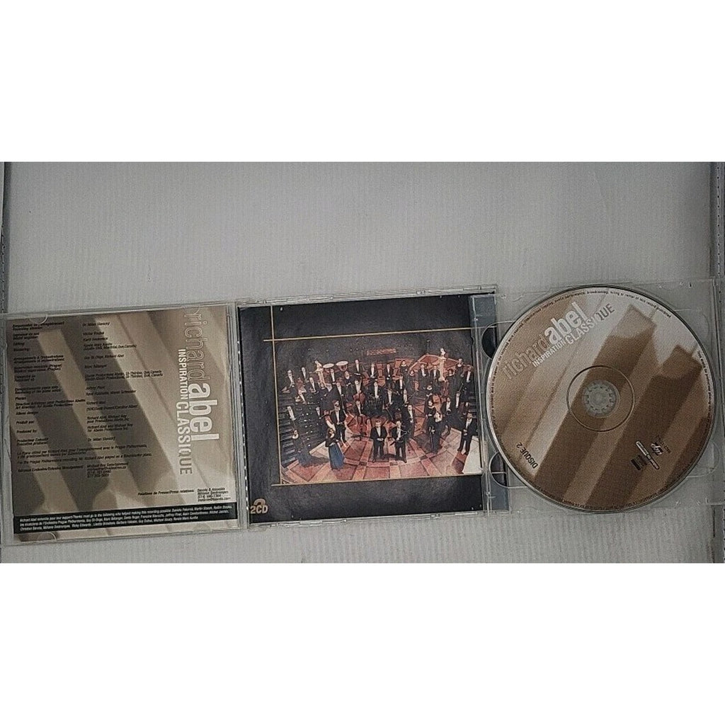 Richard Abel Inspiration Classique 2 CD Album with Prague Philharmonia Signed