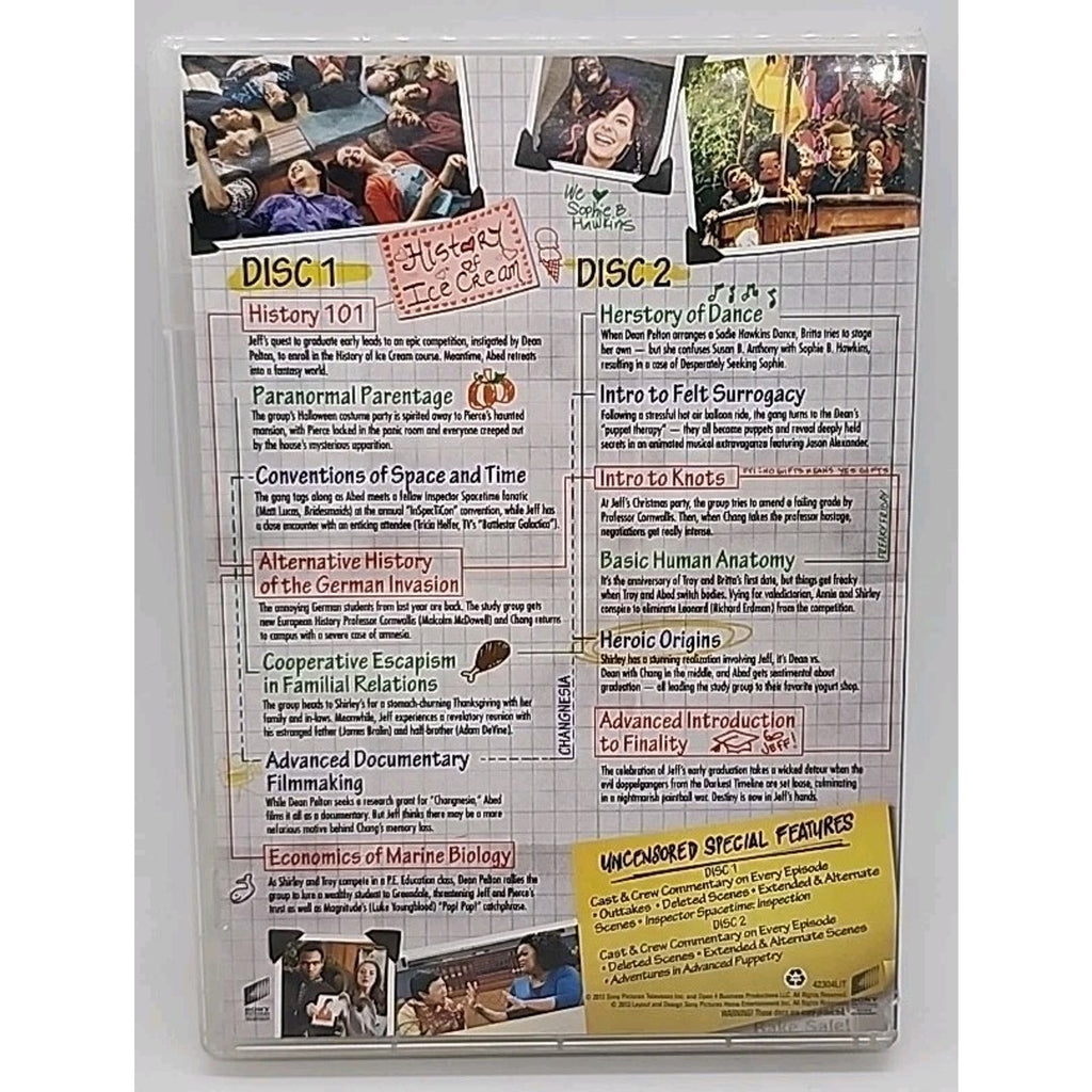 Community: The Complete Fourth Season (DVD, 2013, 2-Disc Set)
