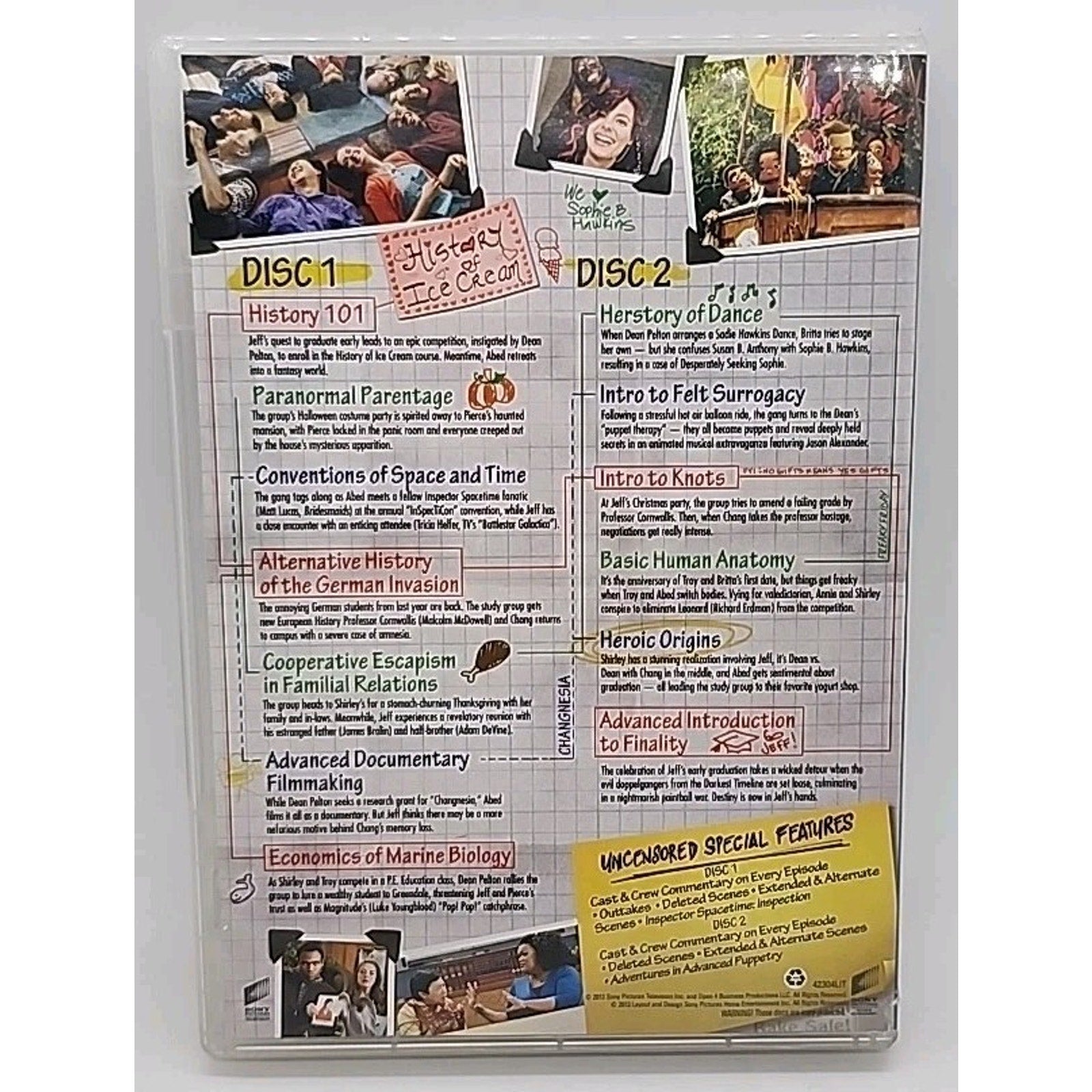 Community: The Complete Fourth Season (DVD, 2013, 2-Disc Set)