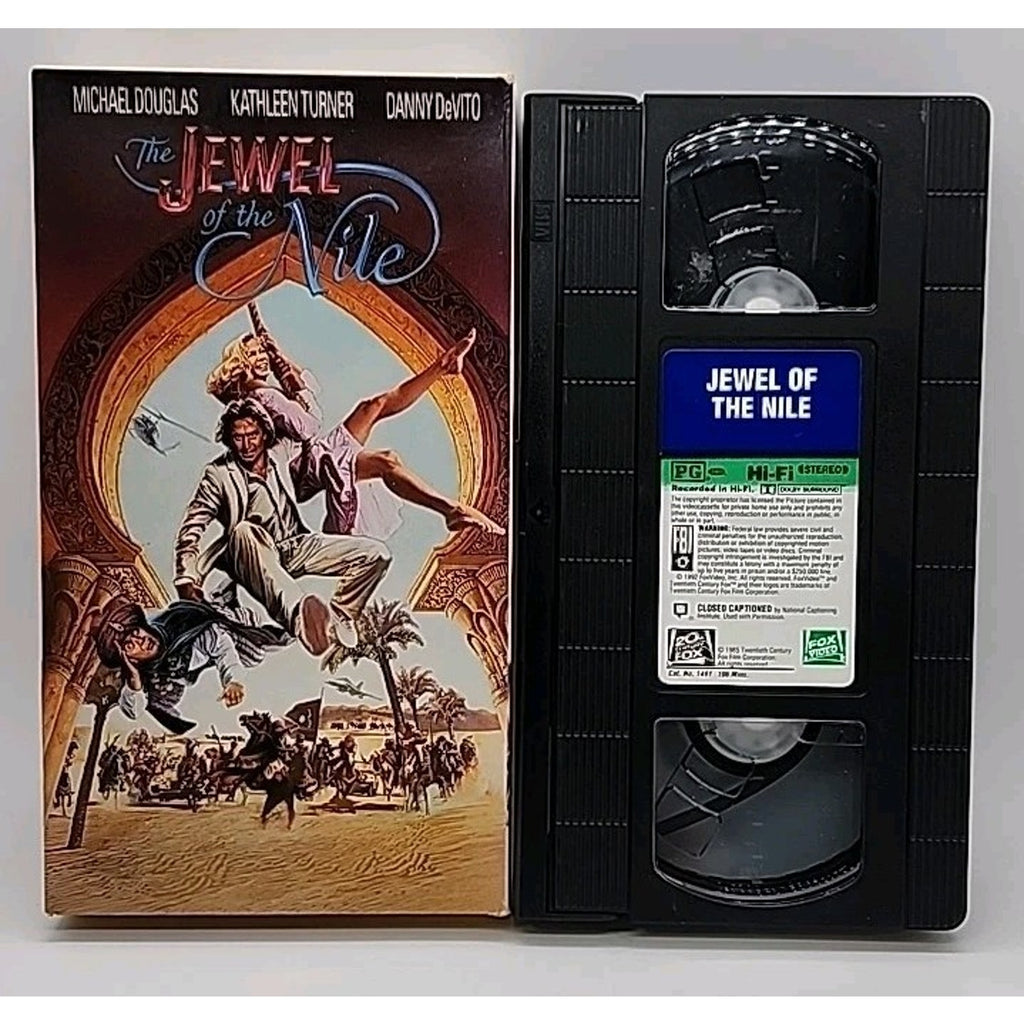The Jewel of the Nile (VHS, 1997)