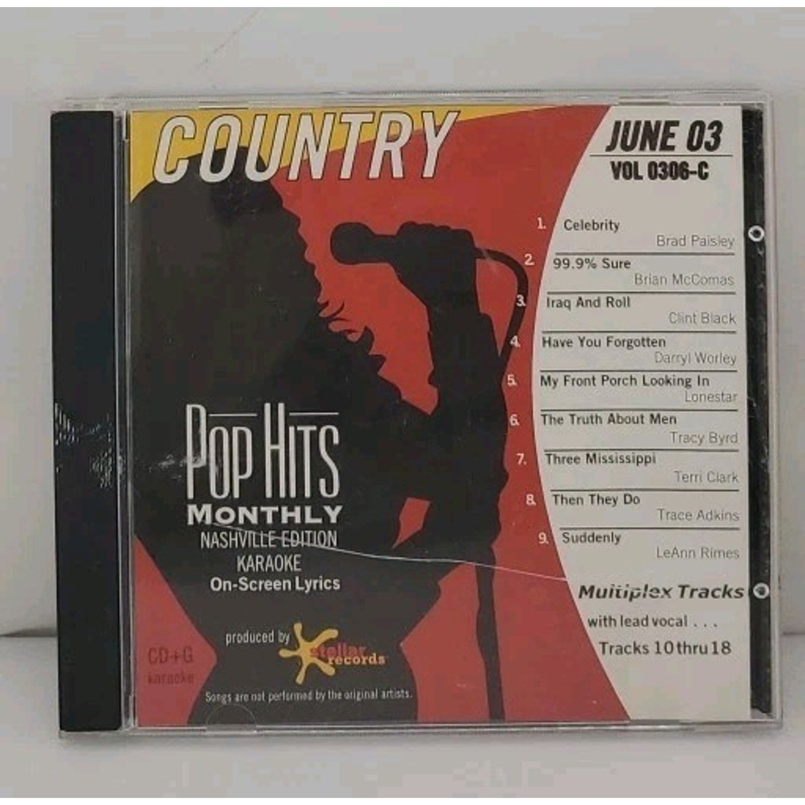 Country Pop Hits Monthly June 03 CD
