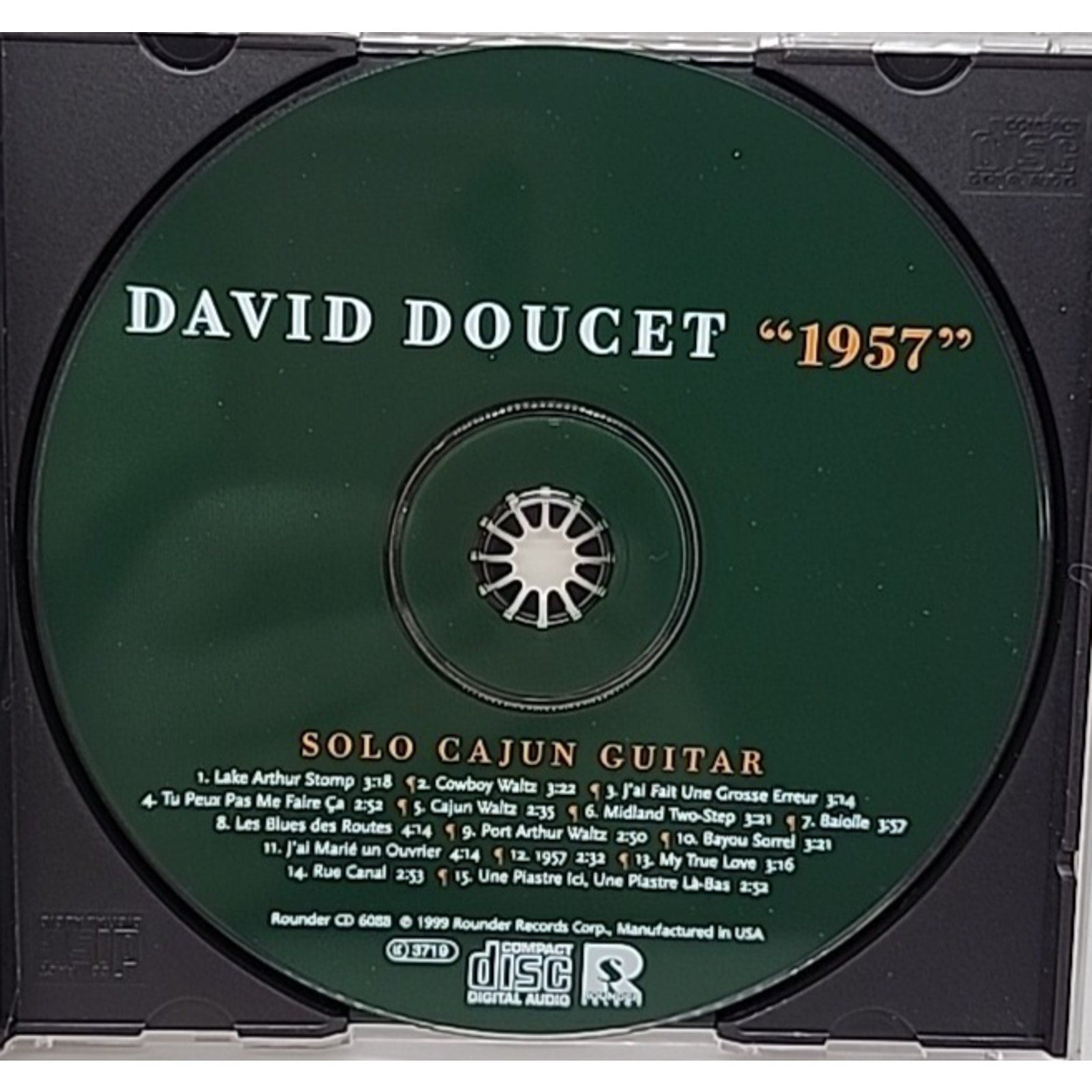 1957-Solo Cajun Guitar by David Doucet (CD, 1999)