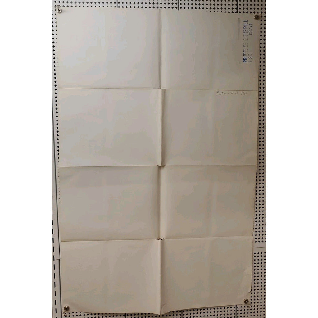 Prudence and the Pill Single Sided Original Folded 27 x 41 Movie Poster 1968