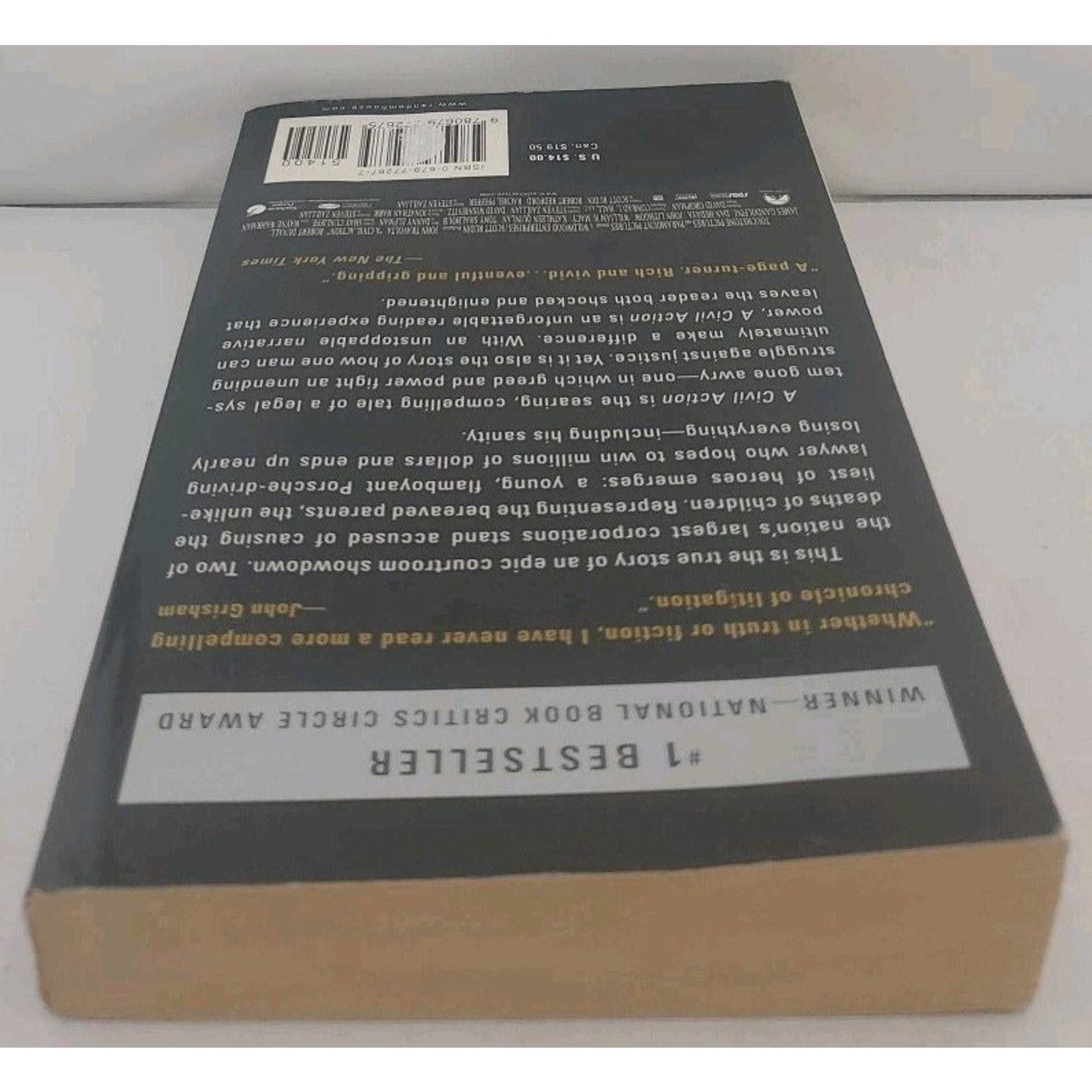 Civil Action by Jonathan Harr (1996, Trade Paperback)