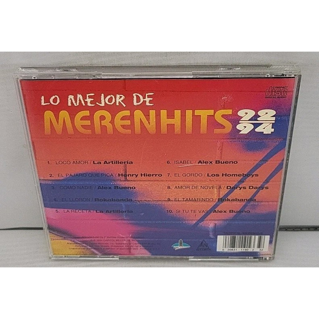Lo Mejor de Meren Hits 92/94 (CD, 1994)