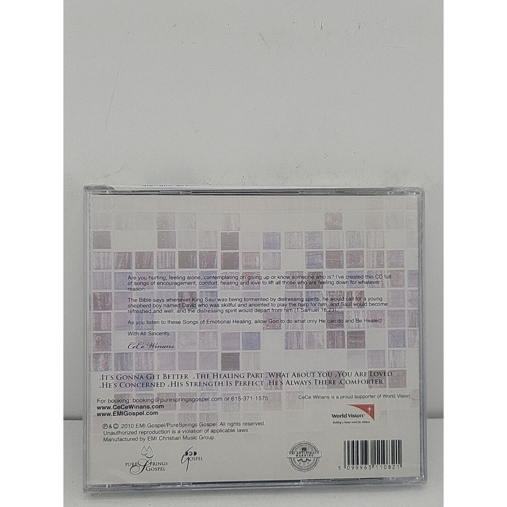 Songs of Emotional Healing by Cece Winans (CD, 2010) *Brand New*
