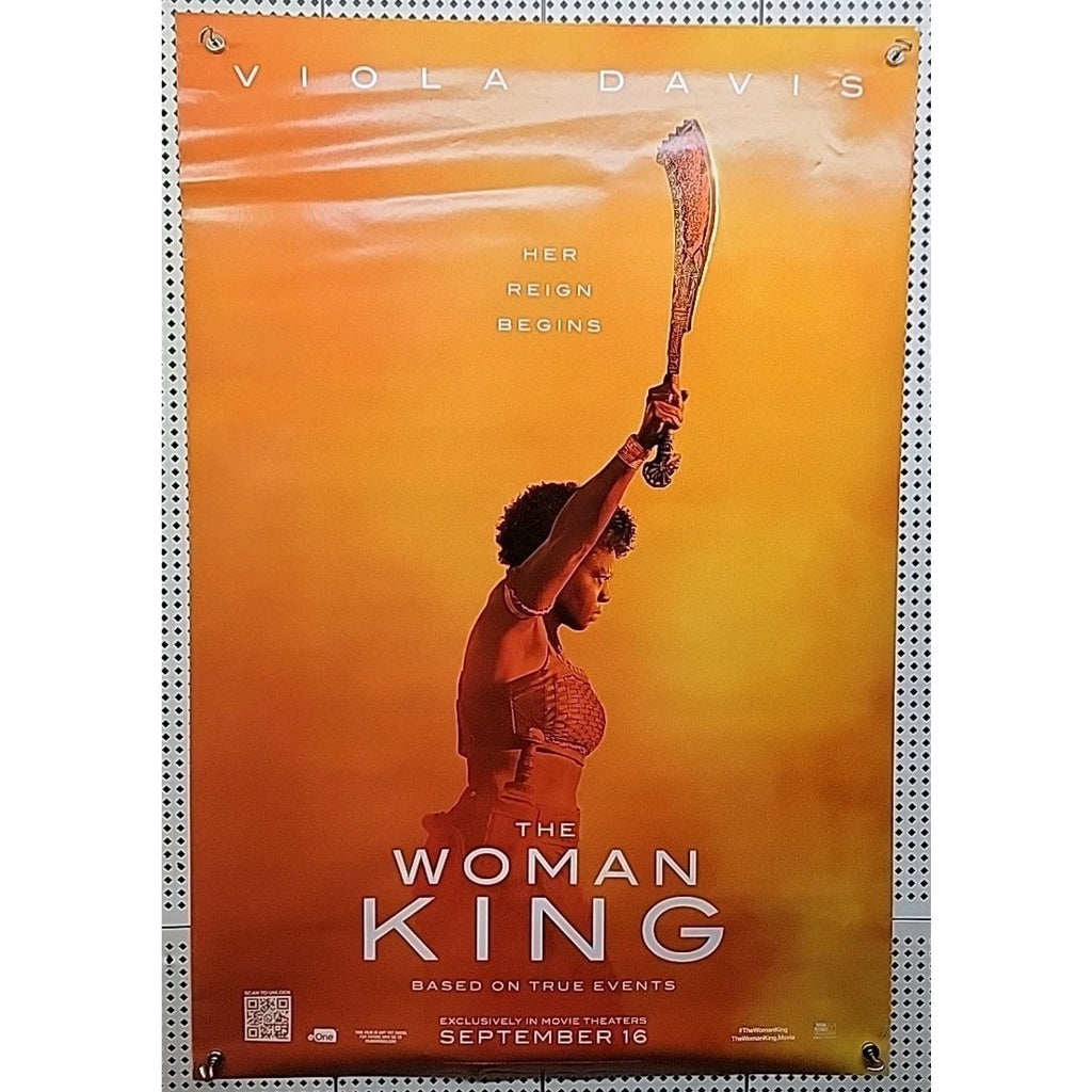 The Woman King Original D/S Theater Movie Poster 27x40 Viola Davis John Boyega