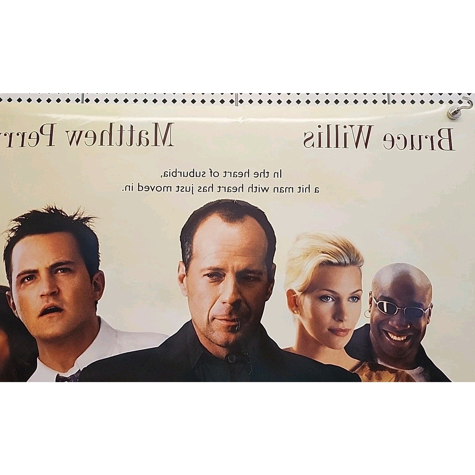 The Whole Nine Yards Original Movie Poster DS 27x40 Matthew Perry Bruce Willis