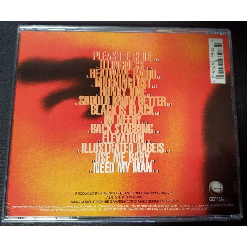 Pleasure Club by James Hall (CD, May-1996, Geffen)