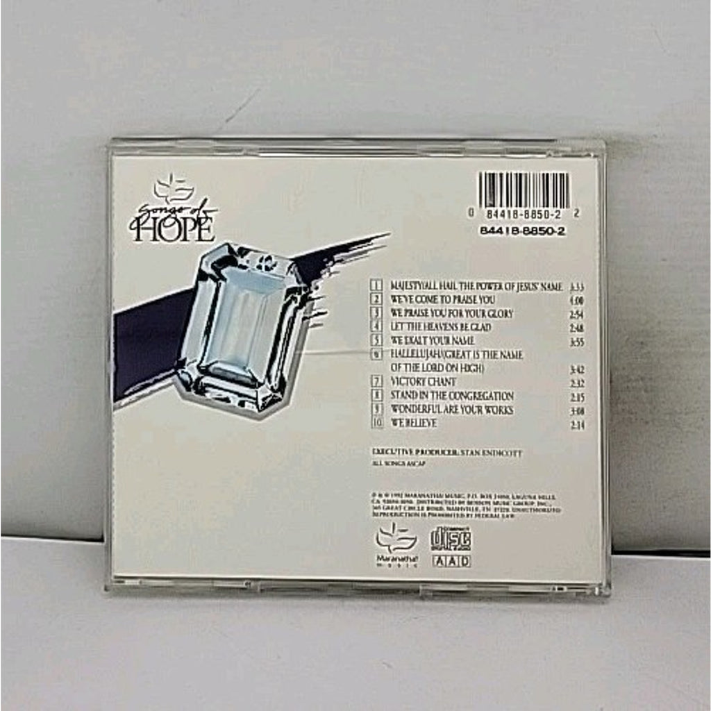 Cd Majesty Songs Of Hope - A Live Praise Experience From Maranatha Music - 1992