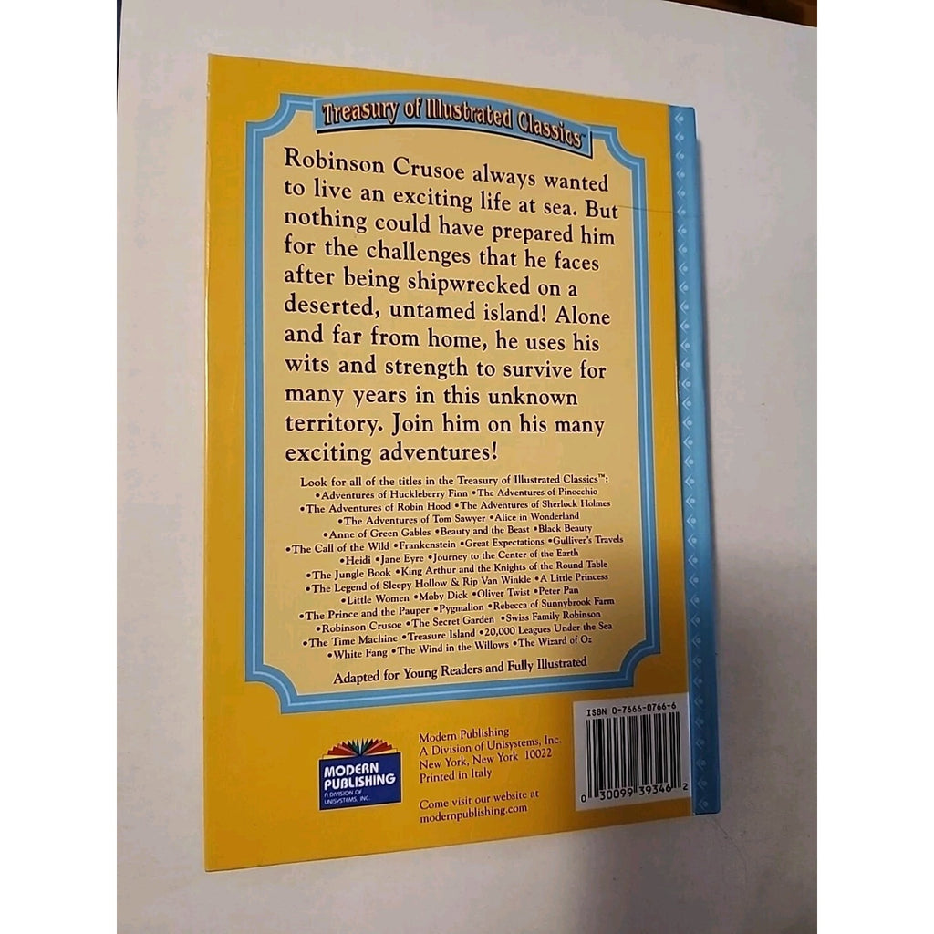 Robinson Crusoe by Daniel Dafoe (Hardcover)