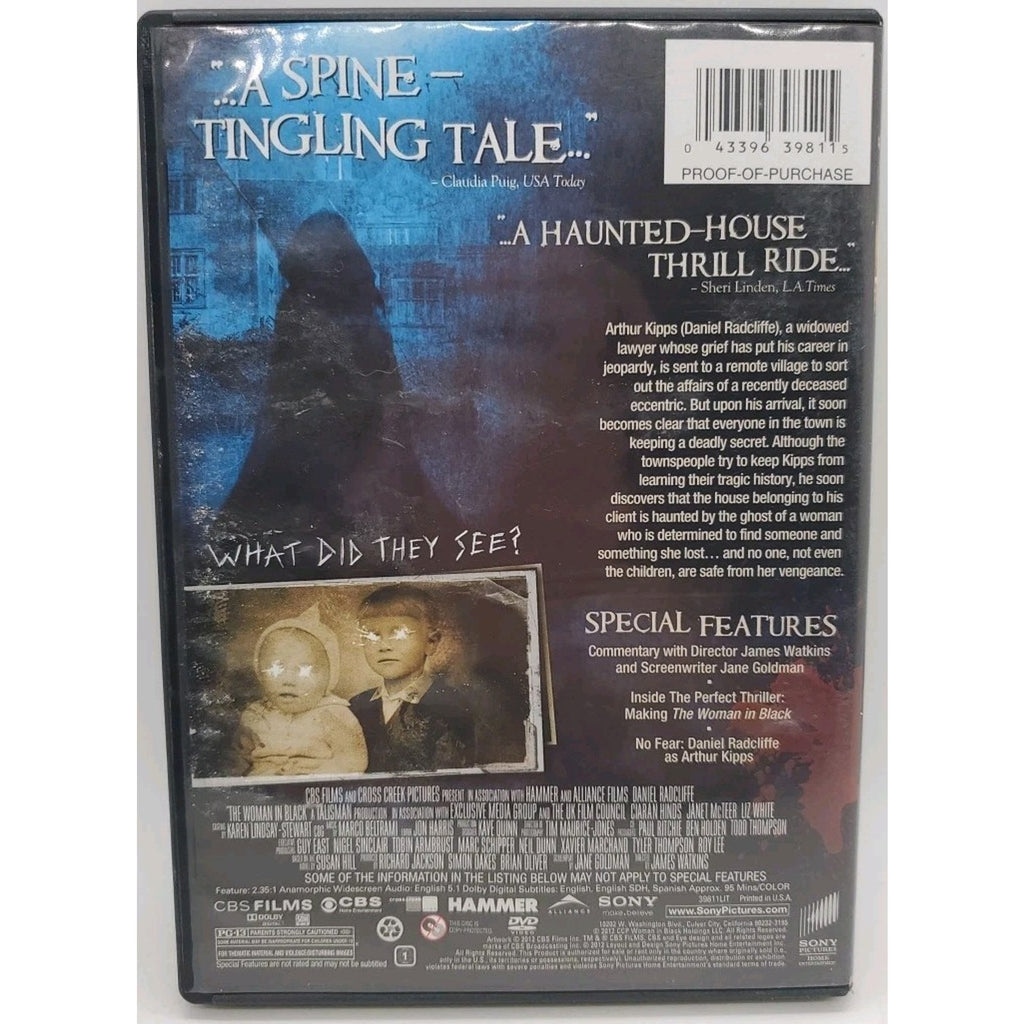 The Woman in Black (DVD, 2012)