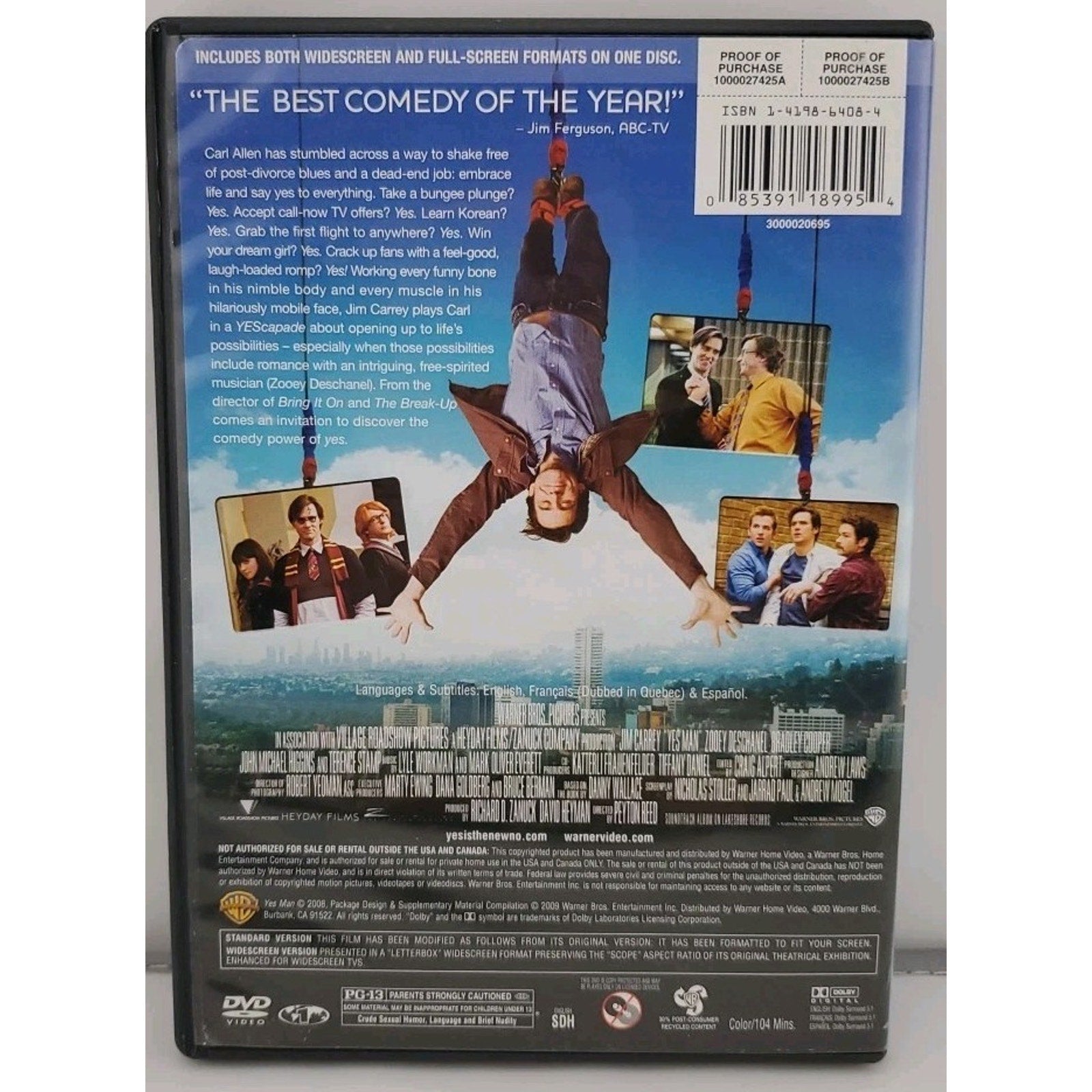 Yes Man (DVD, 2008)