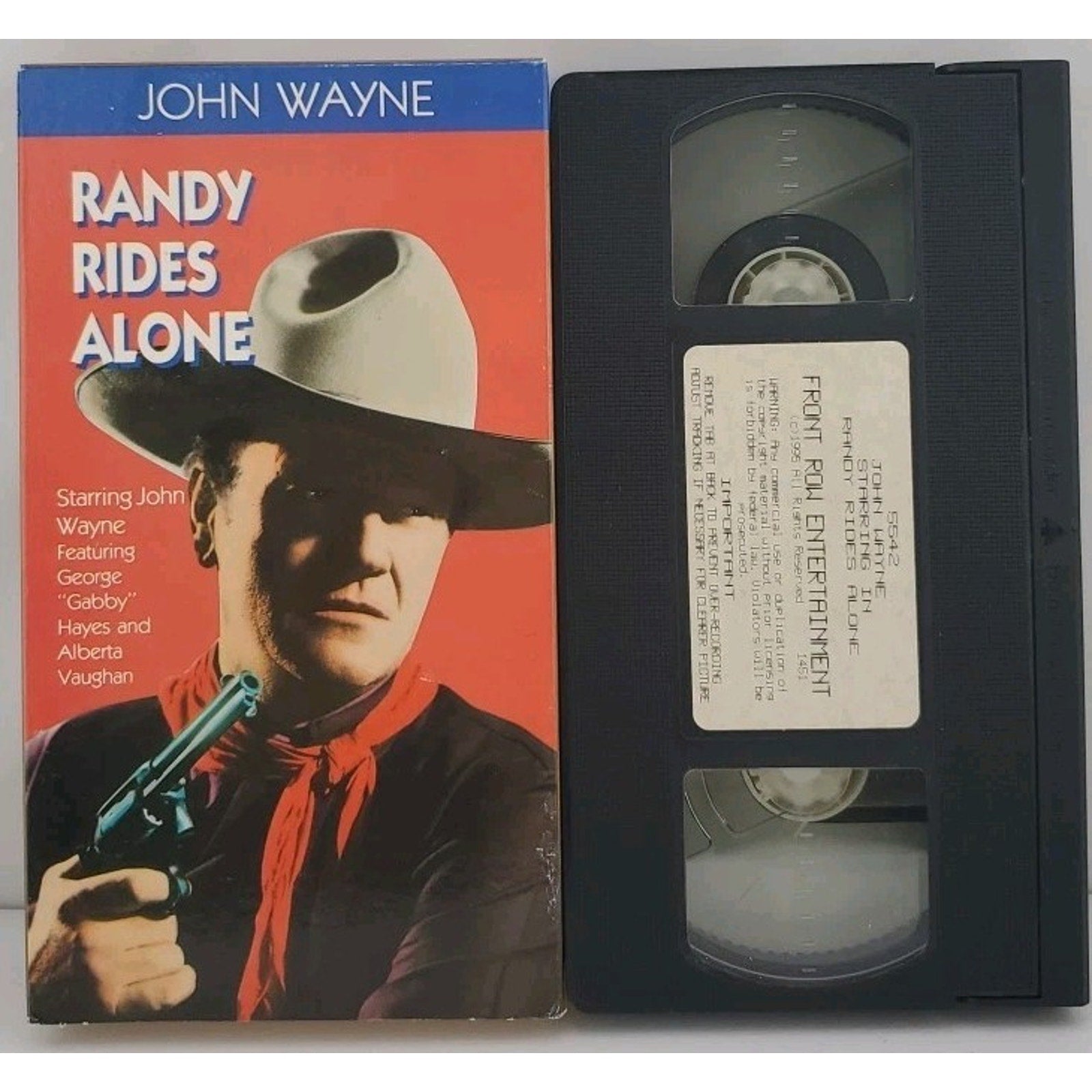 John Wayne Best of the West Classics Set of 4 VHS