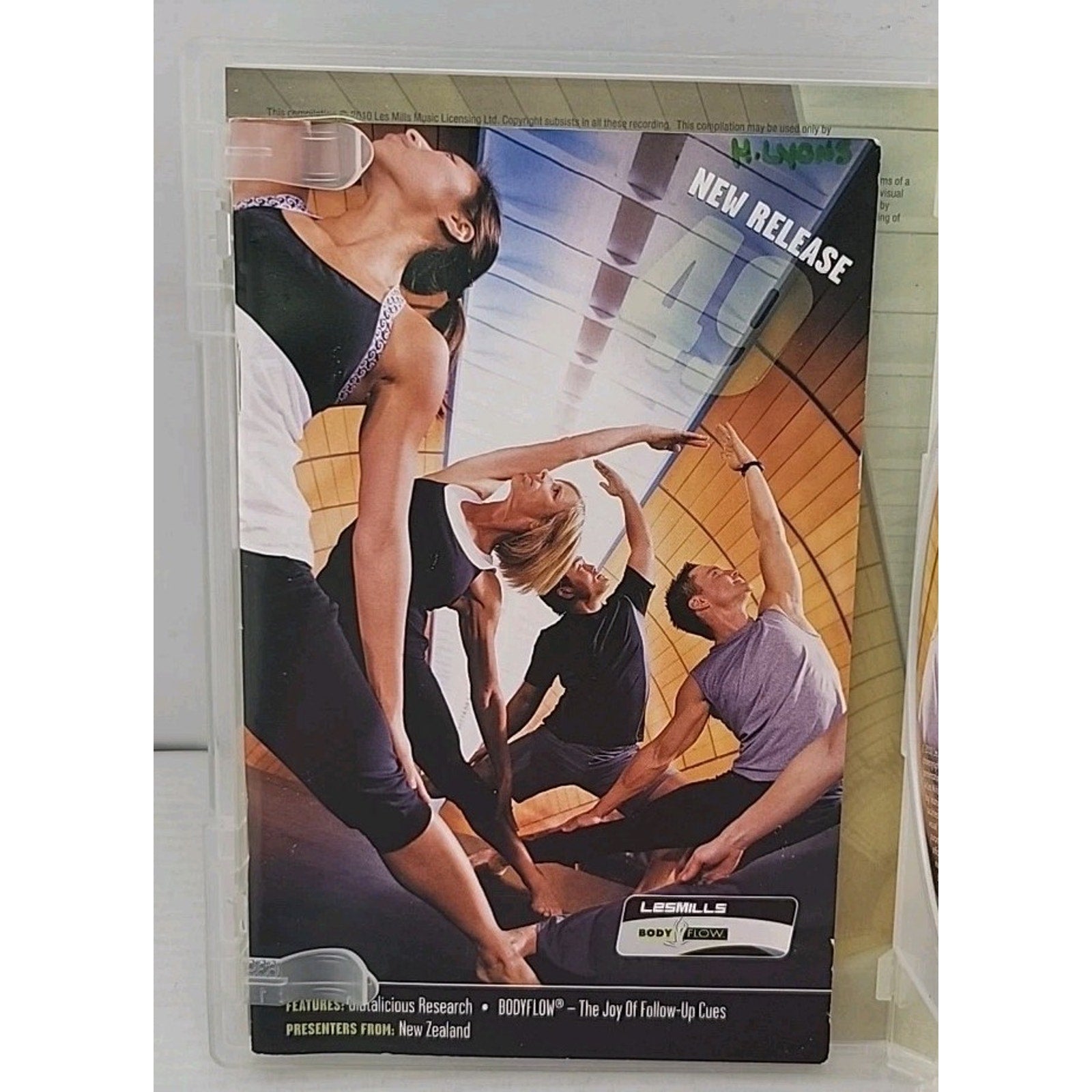 Les Mills Bodyflow 49 DVD, Music, Notes Body Flow Balance Partial Kit
