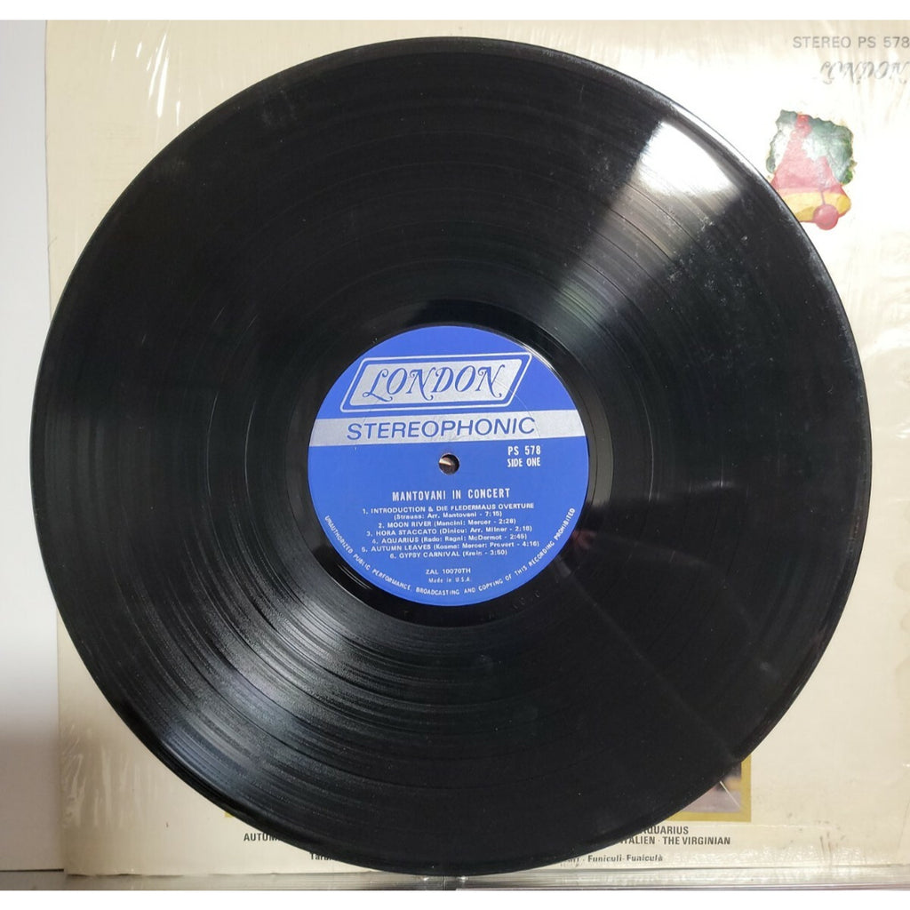 Mantovani And His Orchestra – Mantovani In Concert (Vinyl)