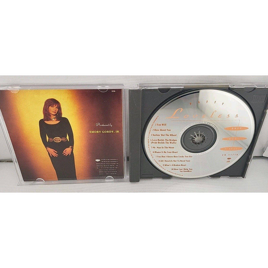 Only What I Feel by Patty Loveless (CD, 1993)