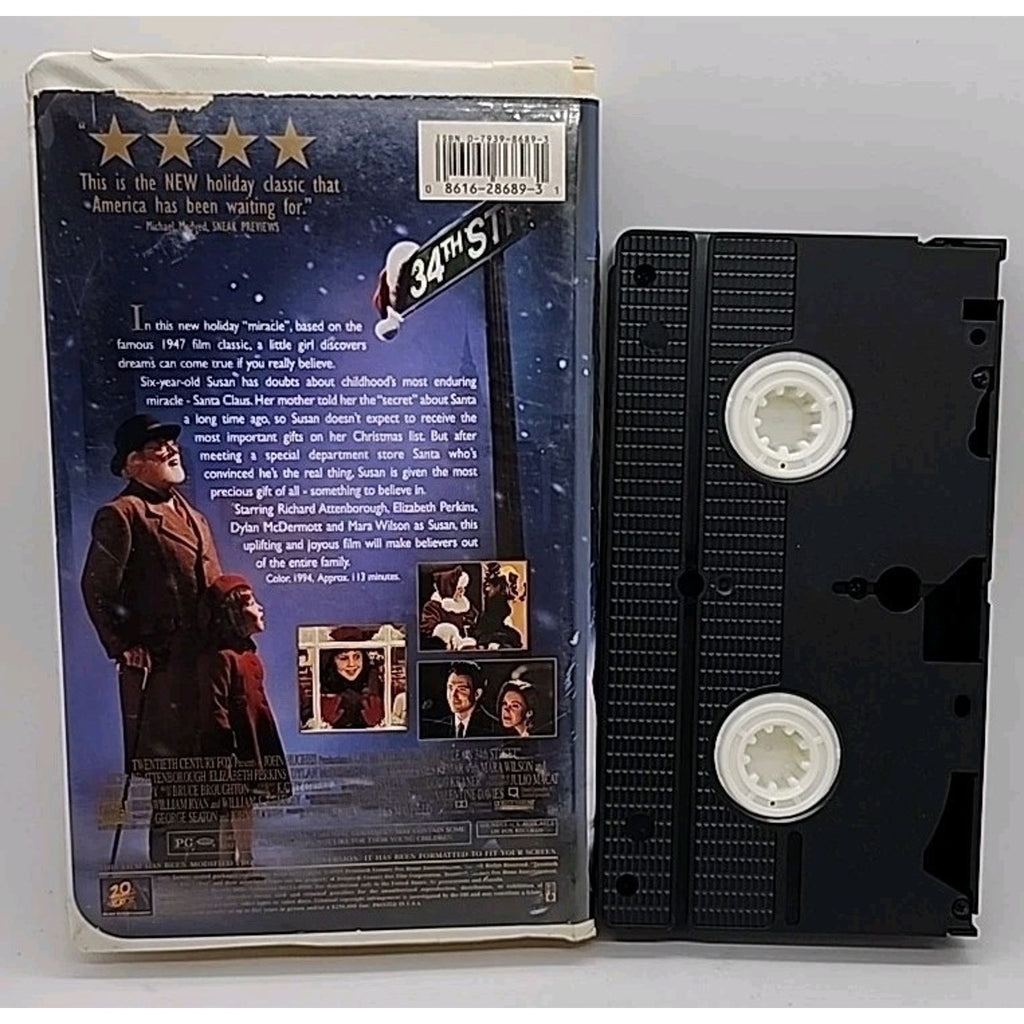 Miracle on 34th Street (VHS, 1995)