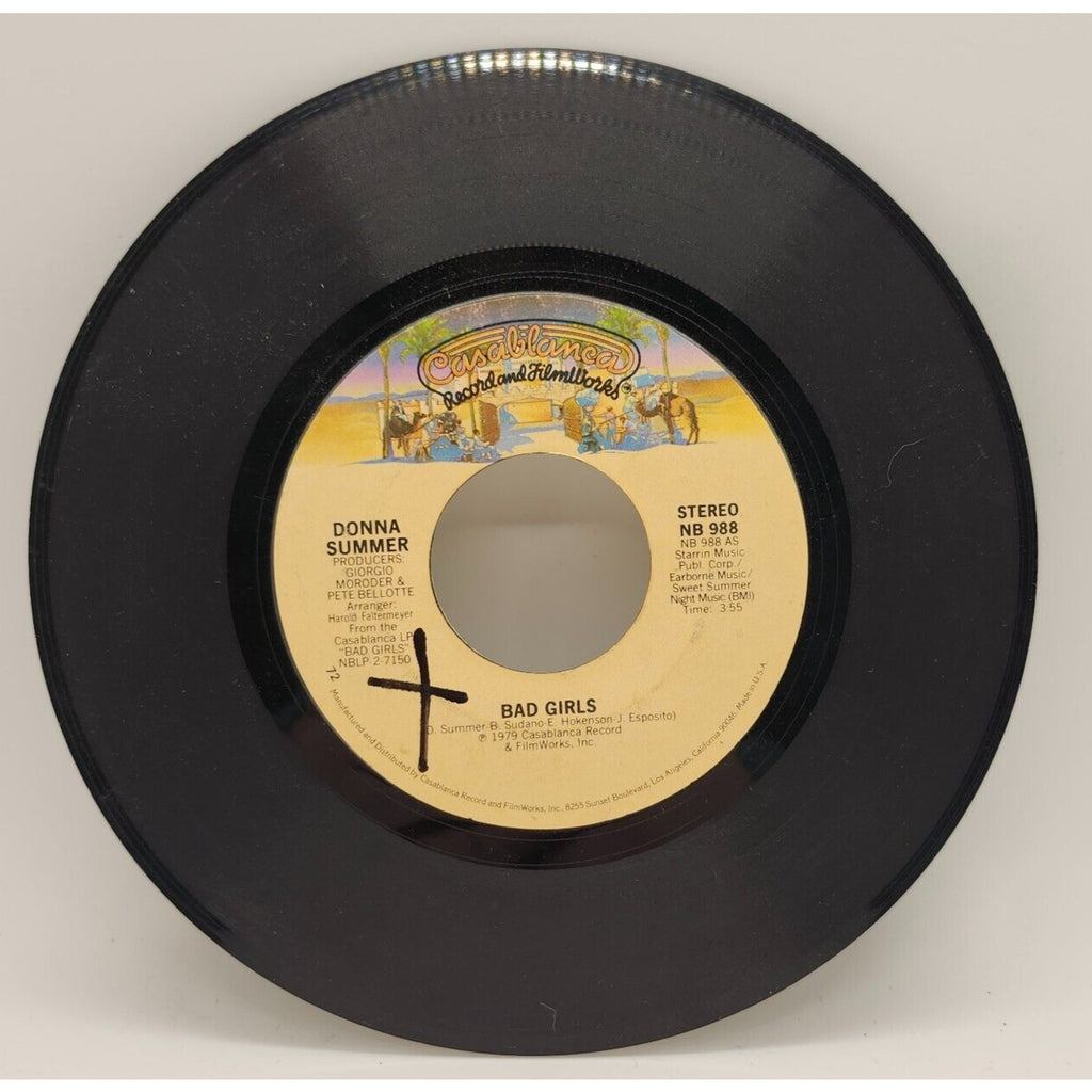 On My Honor / Bad Girls By Donna Summer (Record) - NB 988