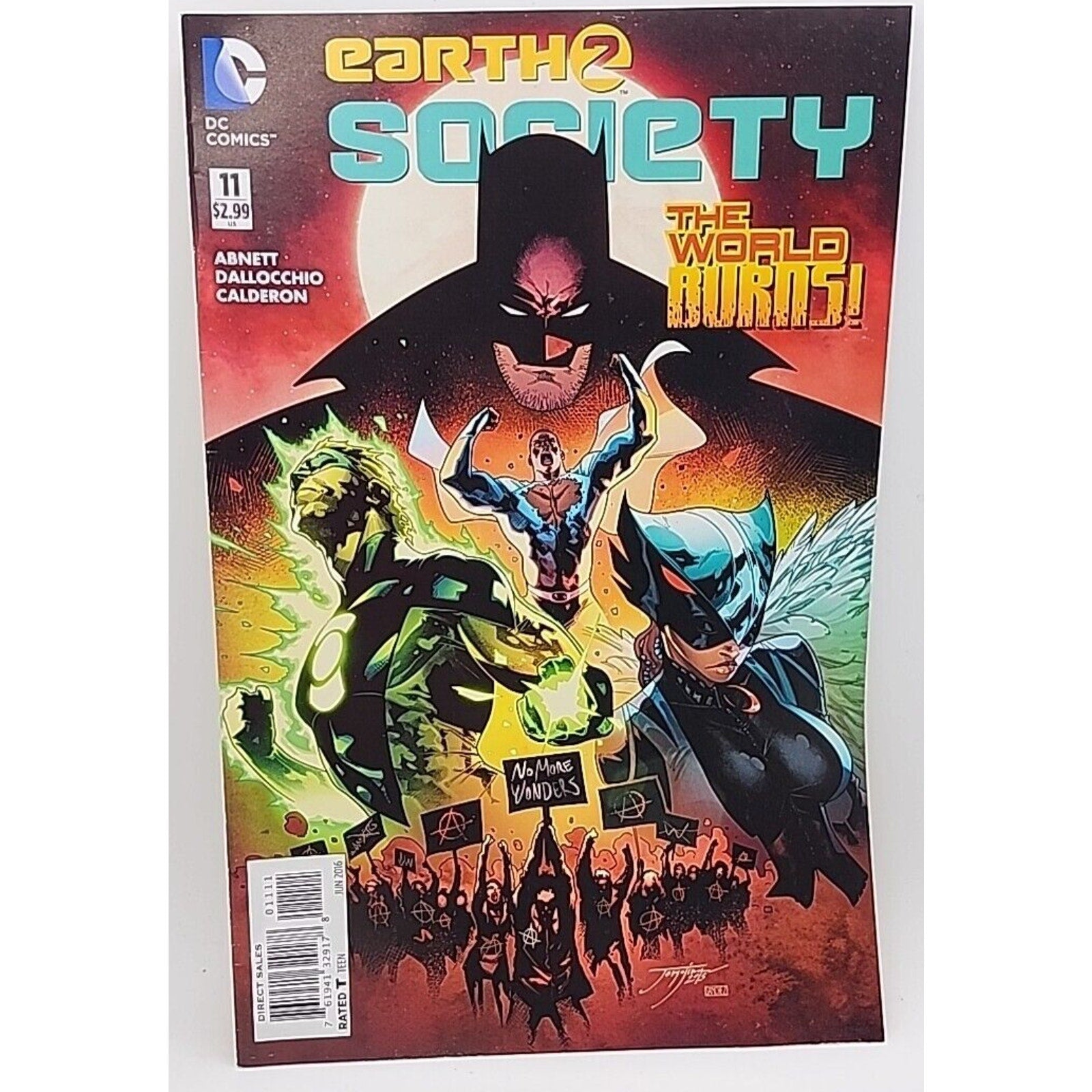 Earth 2 Society #11 The World Burns DC Comics Book