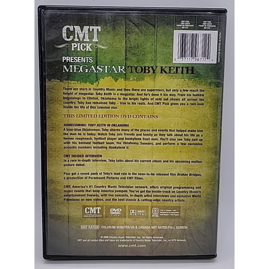 CMT Pick Toby Keith (DVD) 2006
