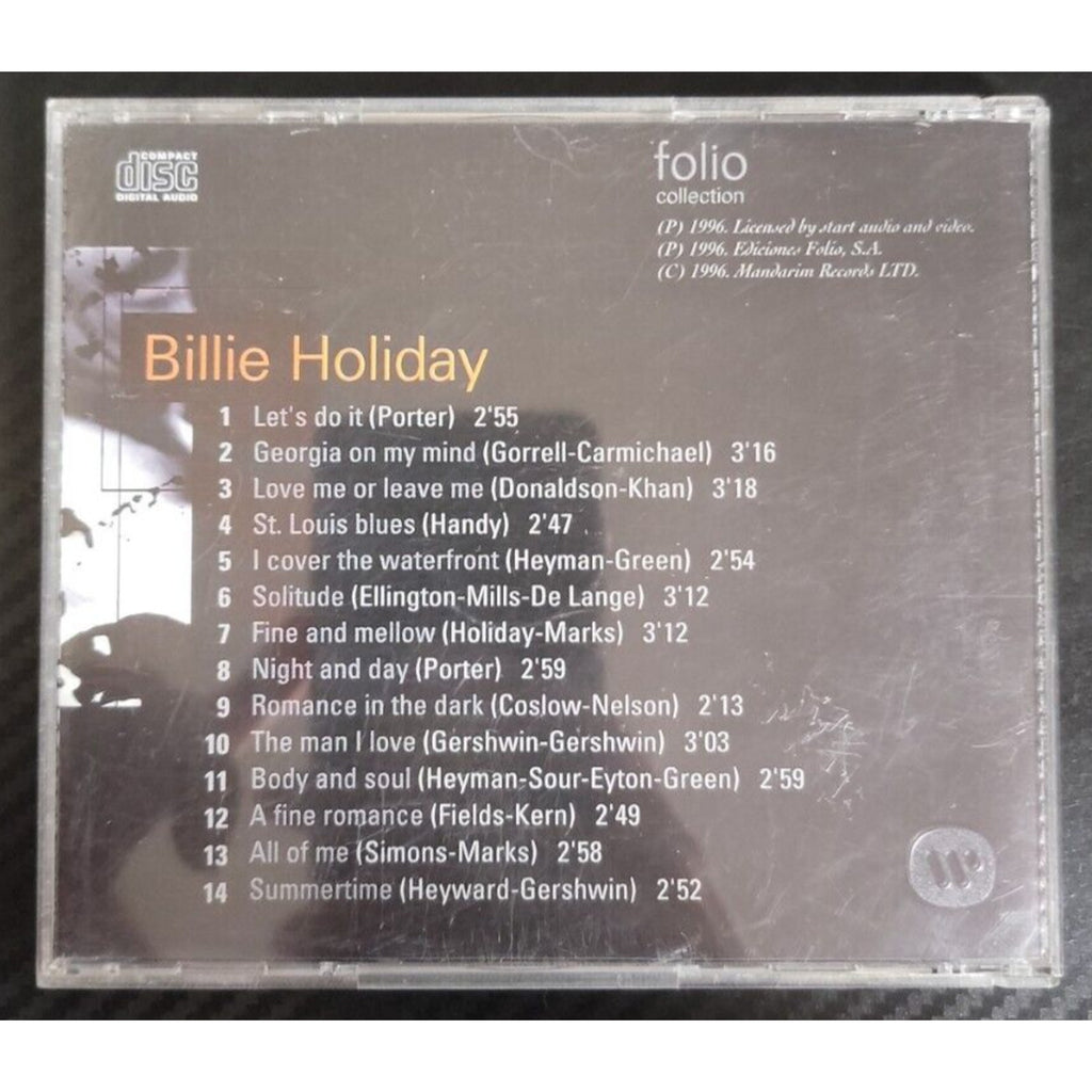 The Jazz Masters 100 Anos De Swing Folio Collection B. Holiday (CD)