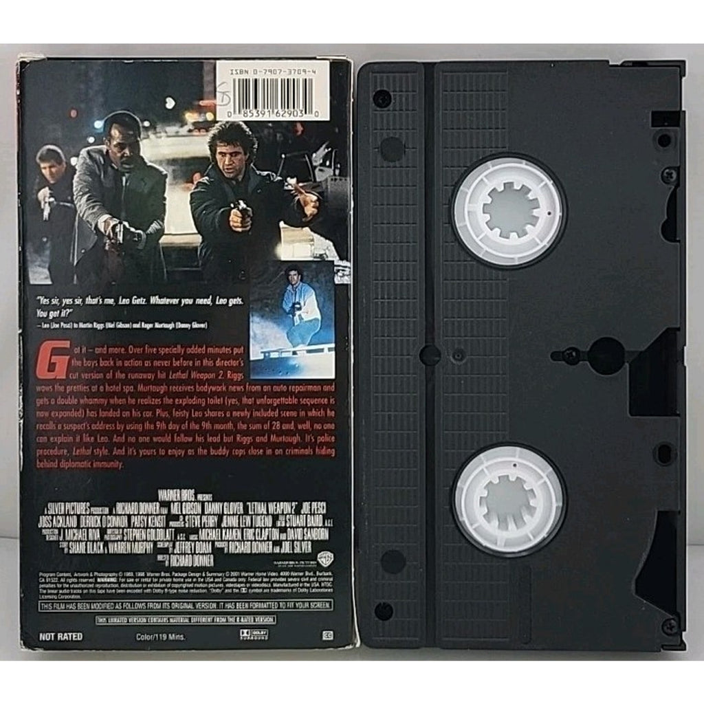 Lethal Weapon 2 (VHS, 1989)