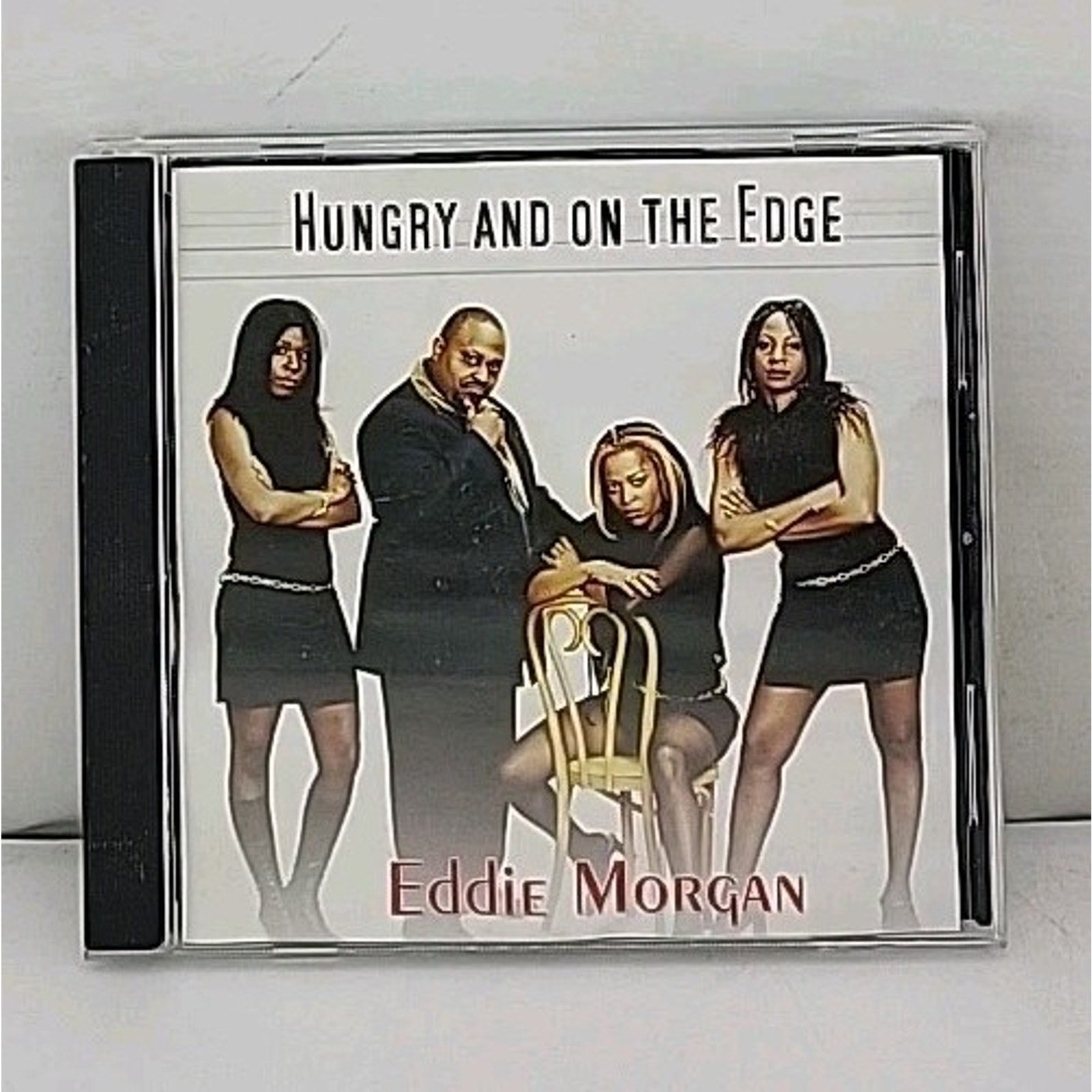 Hungry And On The Edge - Eddie Morgan CD *Signed*
