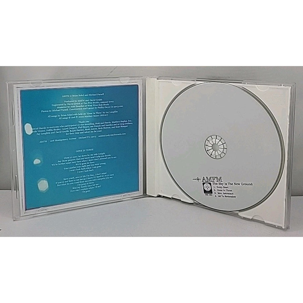 The Sky Is the New Ground [EP] by AM/FM (CD, Oct-2002, Polyvinyl)
