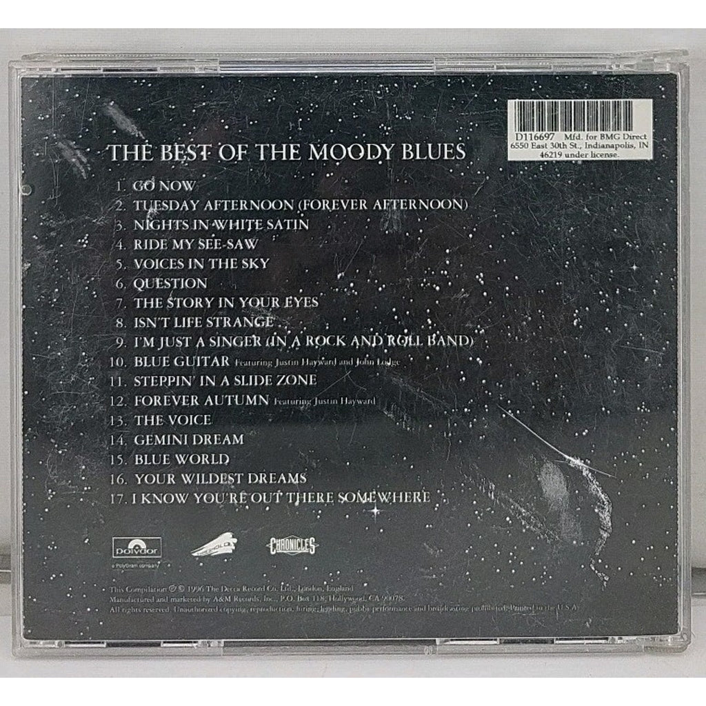 Best of by Moody Blues (CD, 1997)