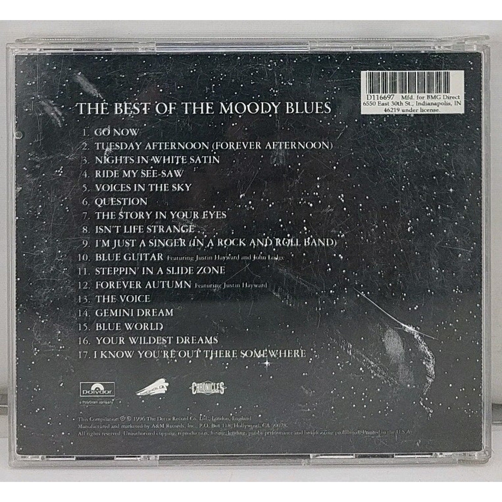 Best of by Moody Blues (CD, 1997)