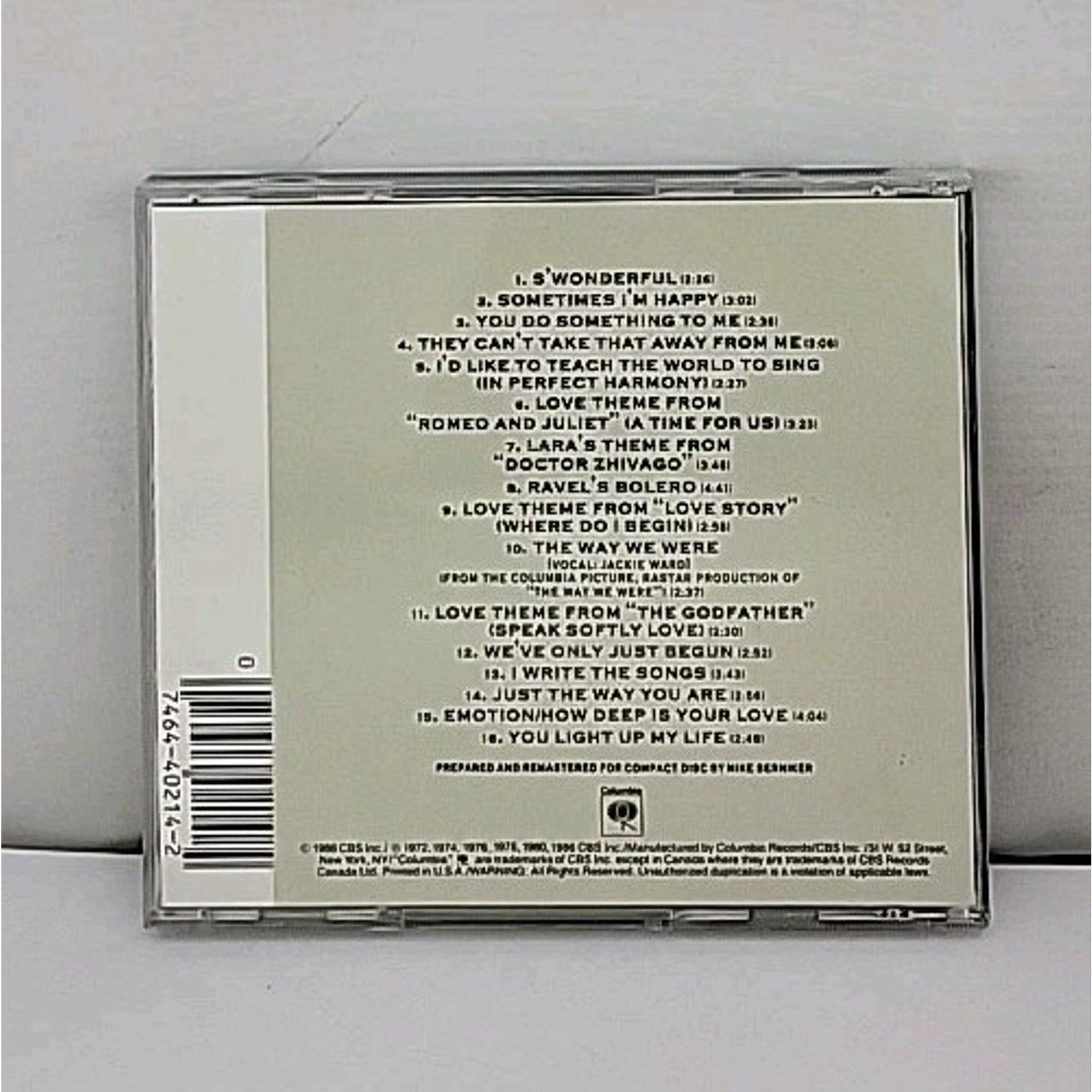16 Most Requested Songs by Ray Conniff (CD, 1990)