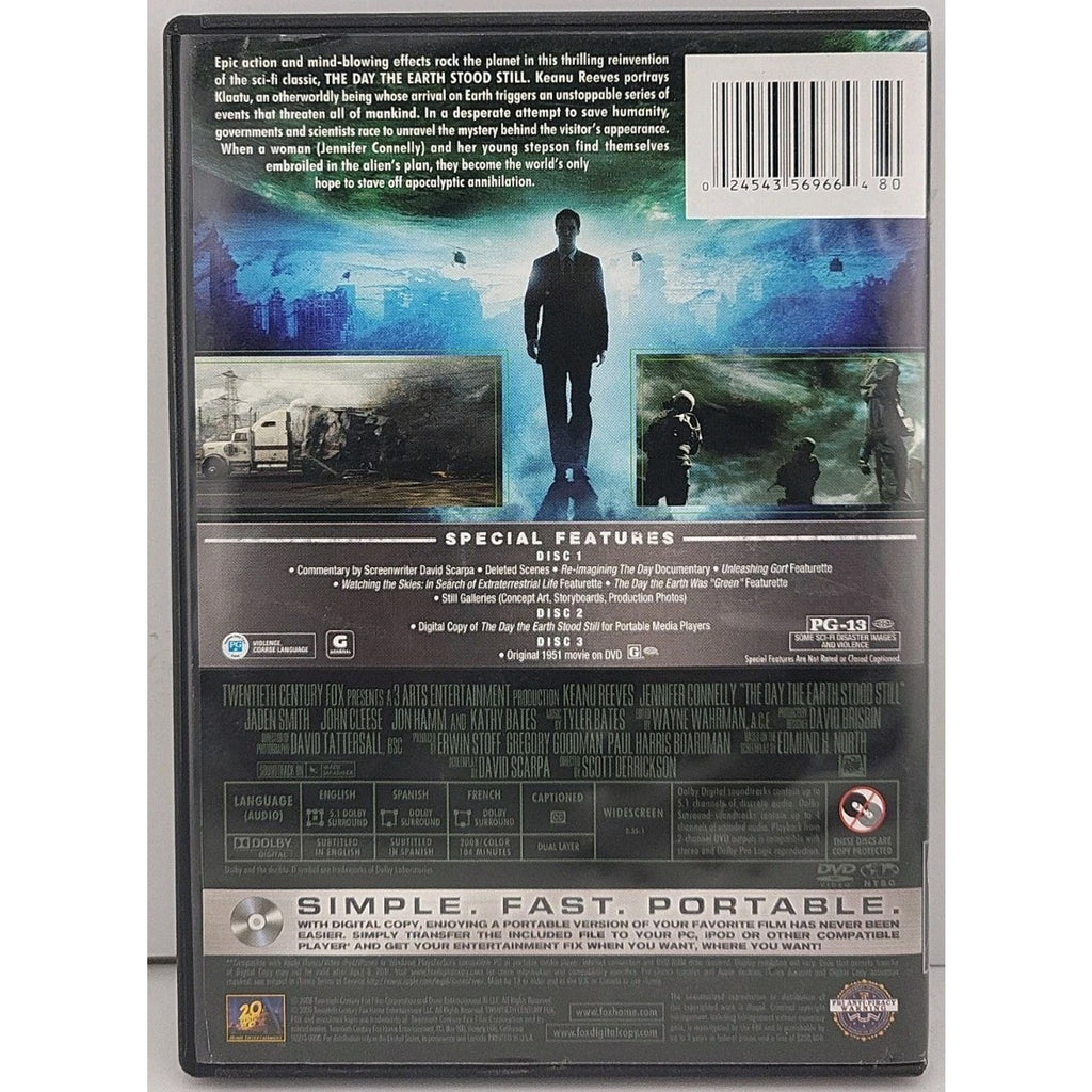 The Day the Earth Stood Still (DVD, 2008)