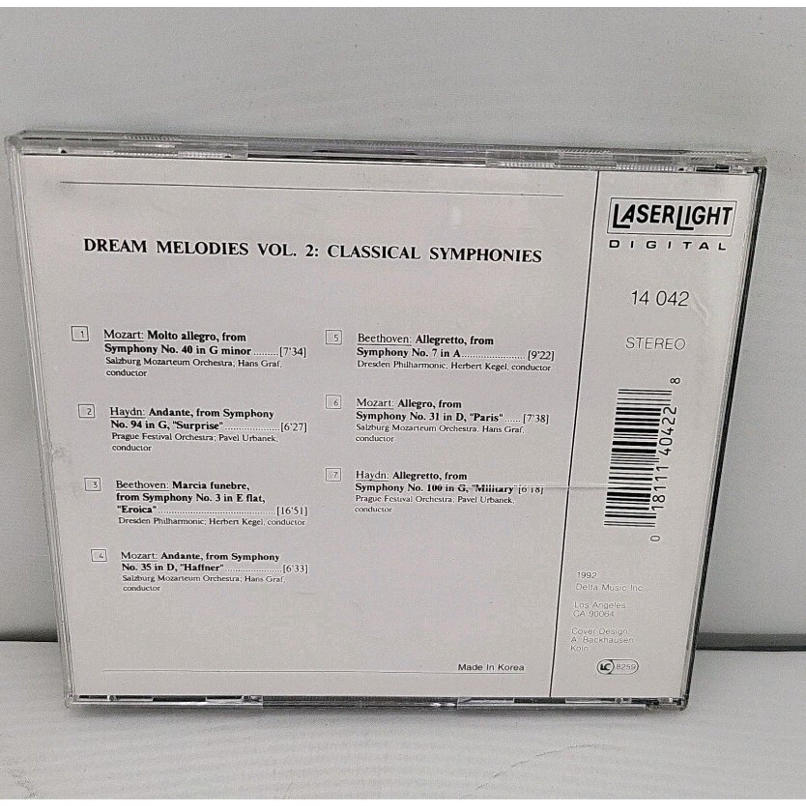 Vol. 2-Classical Symphonies by Various (CD, 1992)