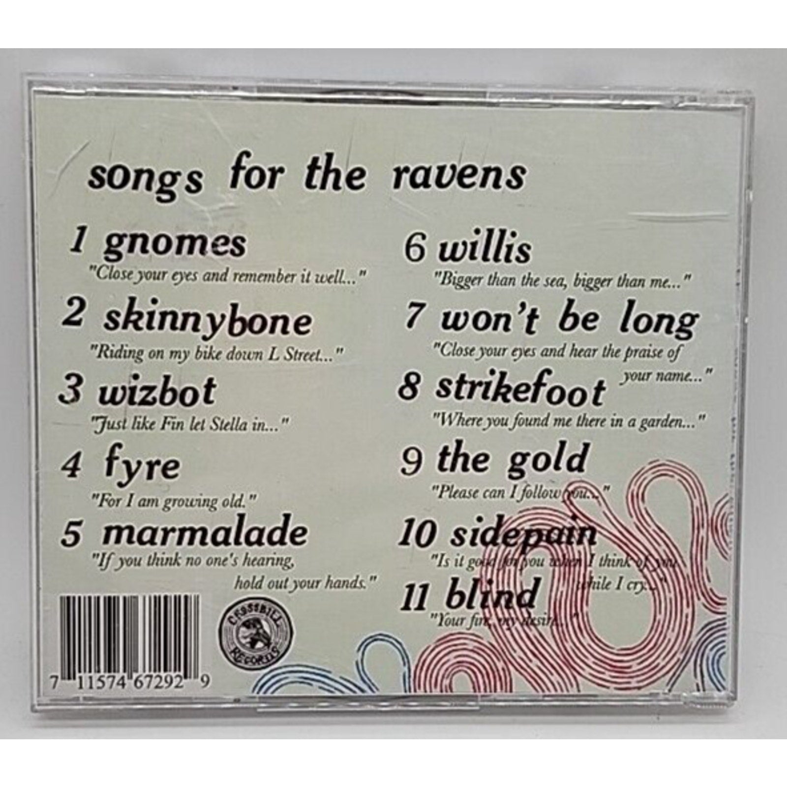 Songs for the Ravens by Sea of Bees (CD, 2010)