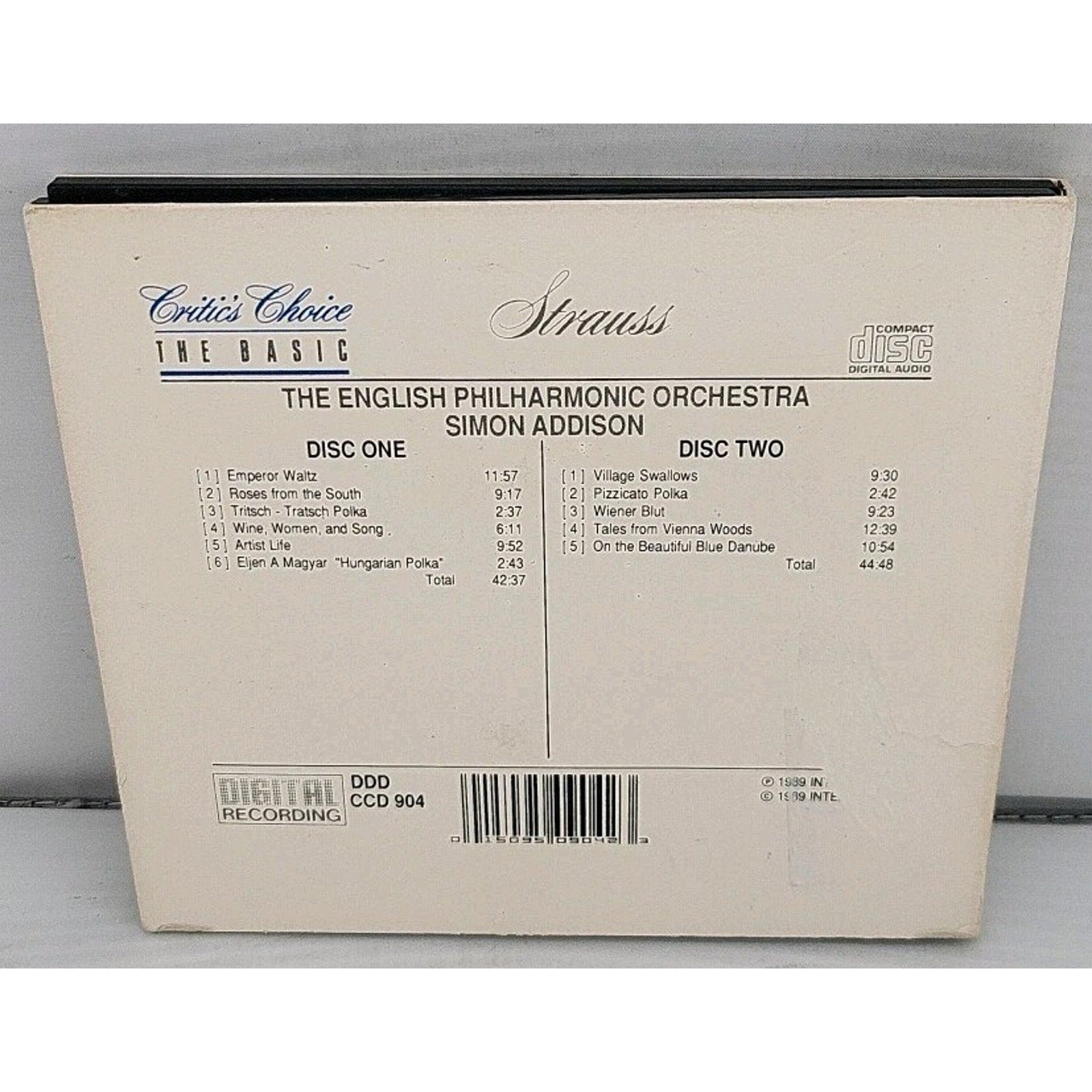 Critic's Choice: The Basic Strauss - Audio CD By Strauss - 2 Disc