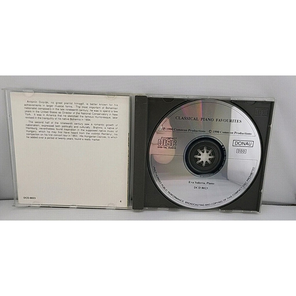 Classical Piano Favourites Eva Sukova CD