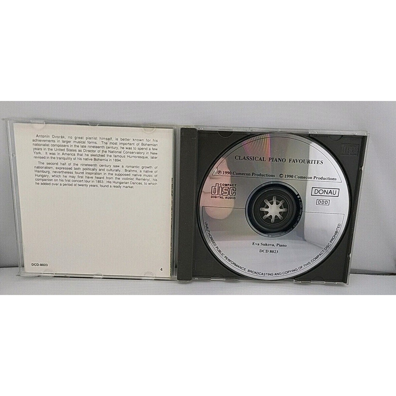 Classical Piano Favourites Eva Sukova CD
