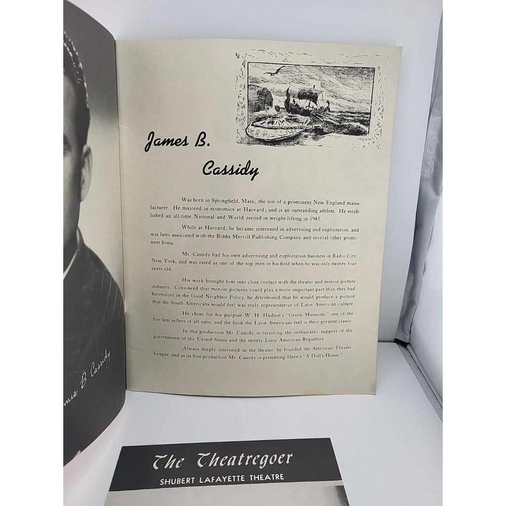 "A Doll's House" Souvenir Program by James B. Cassidy